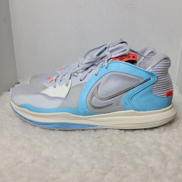 Nike Kyrie Low 5 Mens Sneaker Size 13  Football Grey Blue DJ6012-003 Shoes - Picture 3 of 9